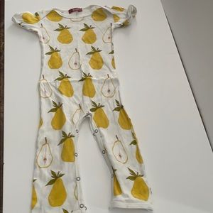 Milk barn pear onesie